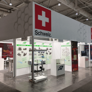 Стенд, который мы застроили на выставке HANNOVER MESSE 2023 в Германии.